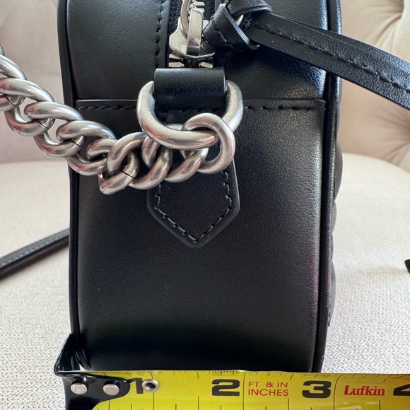 Authentic Gucci Marmont Mixed Matelasse Bag in Black with silver hardware - Picture 11 of 11